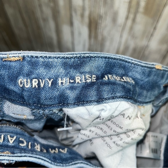 American Eagle Curvy High Rise Jegging Jeans - Picture 9 of 10